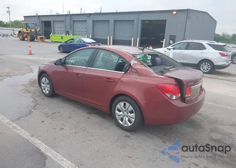 2012 Chevrolet Cruze Ls from USA, damaged, VIN 1G1PC5SH7C7250216